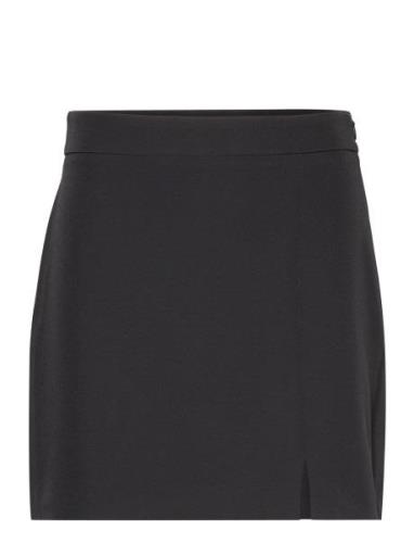 Onlelly Life Slit Skirt Tlr Kort Skjørt Black ONLY