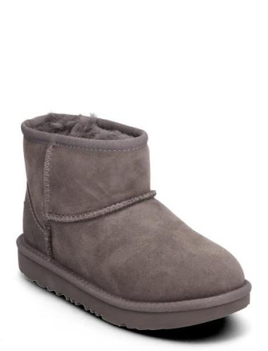 K Classic Mini Ii Snørestøvletter Støvletter Grey UGG