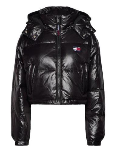 Tjw Crp Alaska Puffer Fôret Jakke Black Tommy Jeans