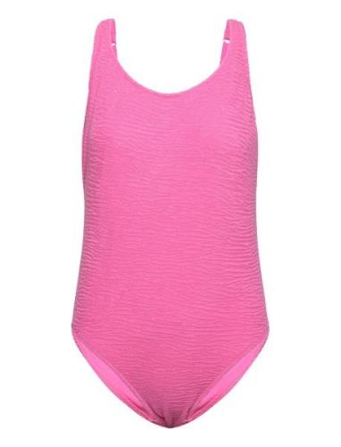 Ibiza Waves Uw Swimsuit 34 E Badedrakt Badetøy Pink Freya