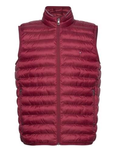 Packable Recycled Vest Vest Red Tommy Hilfiger