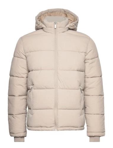 Slhcooper Puffer Jkt Noos Fôret Jakke Beige Selected Homme