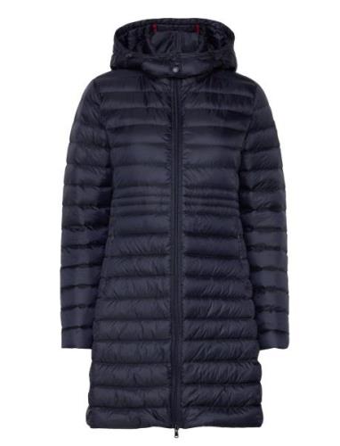 Vero Ml Capuche Long Basique Fôret Kåpe Blue JOTT