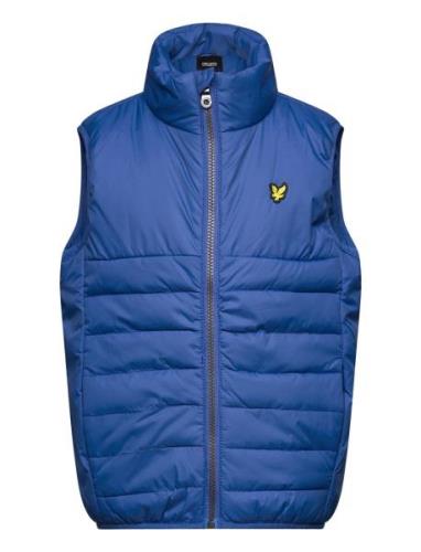 Leightweight Panel Gilet Fôret Vest Blue Lyle & Scott Junior