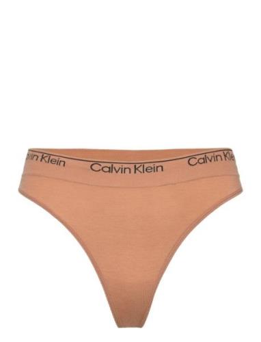 Thong Stringtruse Undertøy Brown Calvin Klein