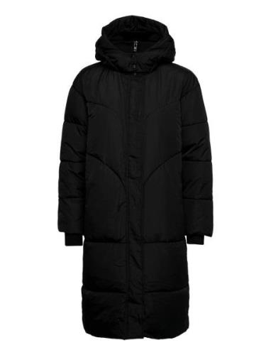 Sringa Puffer Coat Fôret Kåpe Black Soft Rebels