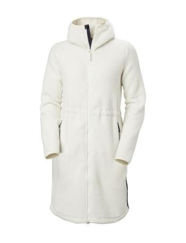 W Imperial Long Pile Jkt Outerwear Coats Winter Coats Cream Helly Hans...