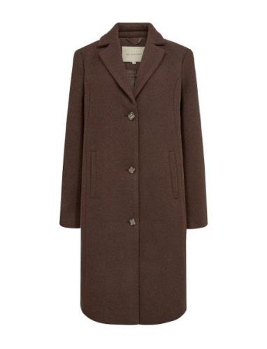Sc-Asta Outerwear Coats Winter Coats Brown Soyaconcept