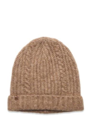 Fidelia-Cw - Hue Accessories Headwear Beanies Beige Claire Woman