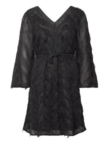 Elina New Dress Kort Kjole Black A-View