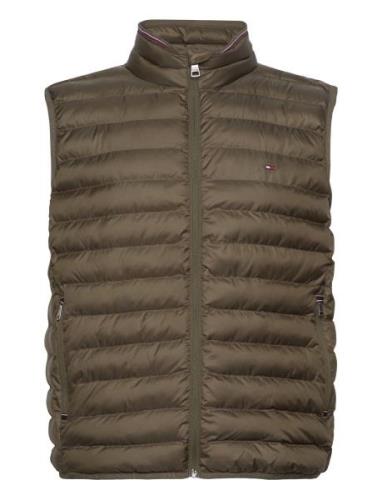 Packable Recycled Vest Vest Khaki Green Tommy Hilfiger