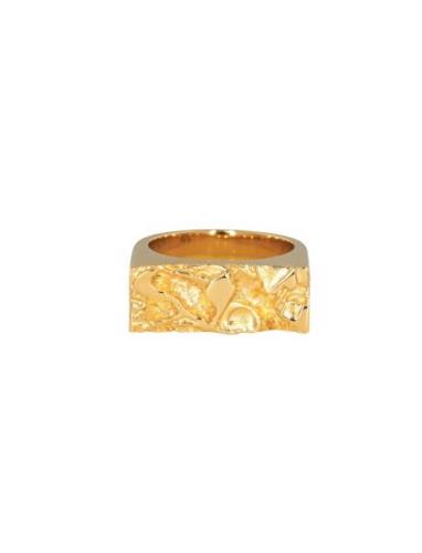 Ix Rustic Ring Ring Smykker Gold IX Studios