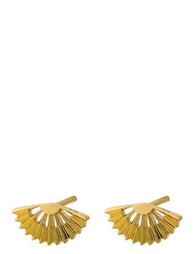 Sphere Earsticks Accessories Jewellery Earrings Studs Gold Pernille Co...