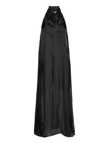 Yaliagz Long Dress Maxikjole Festkjole Black Gestuz