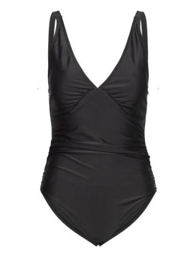 Swimsuit Badedrakt Badetøy Black Rosemunde