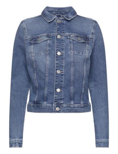 Vivianne Skn Jacket Ah0136 Dongerijakke Denimjakke Blue Tommy Jeans