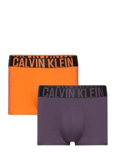 Trunk 2Pk Boksershorts Orange Calvin Klein