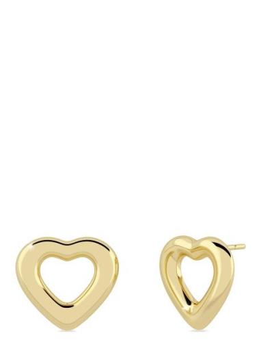 Beverly Studs S Gold Accessories Jewellery Earrings Studs Gold Edblad