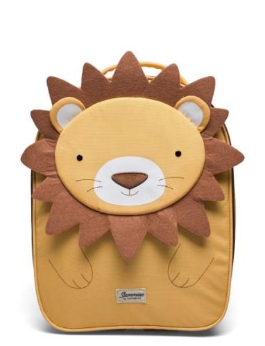 Happy Sammies Upright 45Cm Lion Lester Accessories Bags Backpacks Yell...