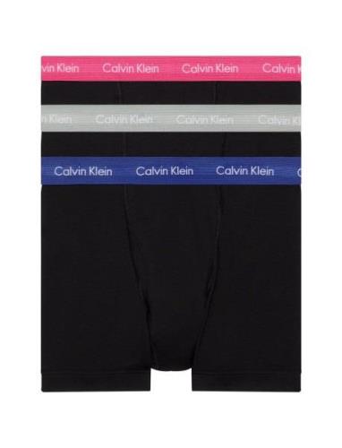 Trunk 3Pk Boksershorts Black Calvin Klein