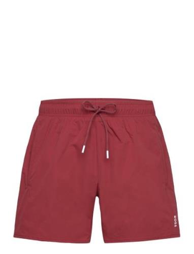 Iconic Badeshorts Red BOSS