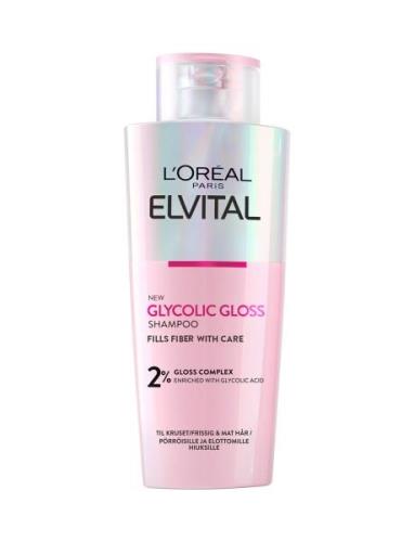 L'oréal Paris, Elvital, Glycolic Gloss, Shine Shampoo, 200 Ml Sjampo N...