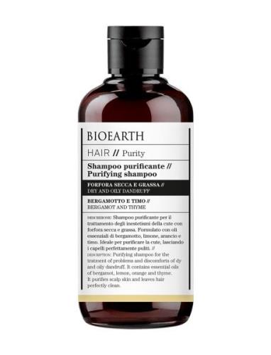 Bioearth Hair 2.0 Purifying Shampoo Sjampo Nude Bioearth