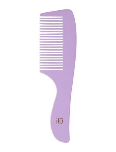 Ilu Comb Bamboom Wild Lavender Hårbørste Kam Nude ILU