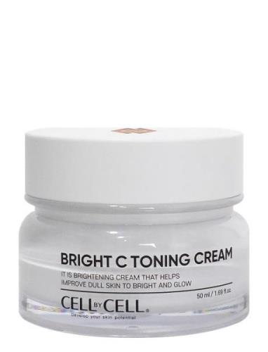 Cellbycell - Bright C Toning Cream Ansiktsrens Ansiktsvann White Cell ...