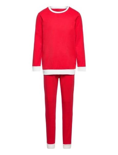 Pajama Christmas Santa Gingerb Pyjamas Sett Red Lindex