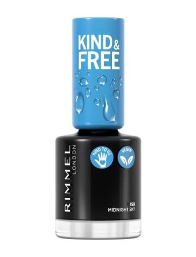Rimmel Kind & Free Clean Nail Neglelakk Sminke Black Rimmel