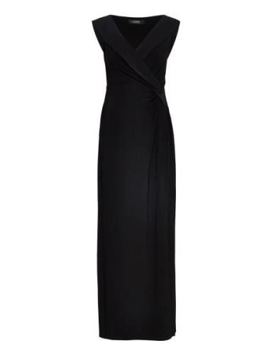 Classic Mj-Gown Maxikjole Festkjole Black Lauren Ralph Lauren