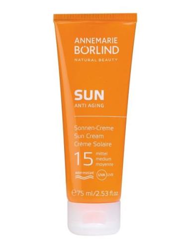 Sun Anti Aging Sun Cream Spf15 Solkrem Kropp Nude Annemarie Börlind