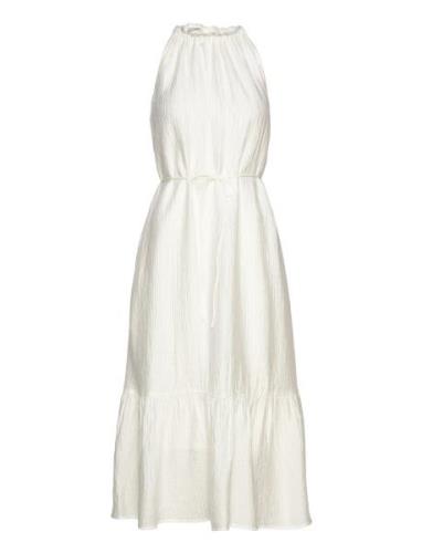 Cyclamenbbcate Dress Knelang Kjole White Bruuns Bazaar