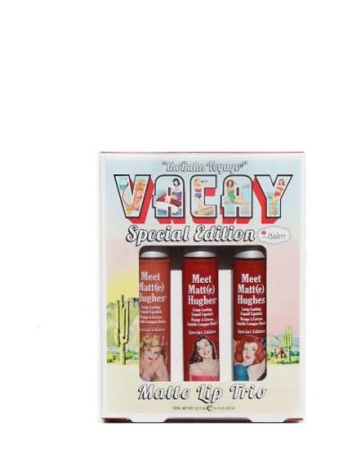 Thebalm Voyage Vacay Trio Lipgloss Sminke Multi/patterned The Balm