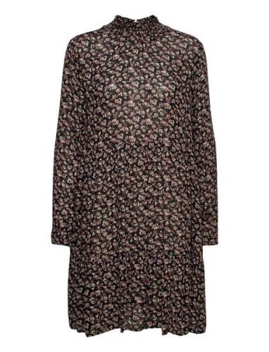 Kasally Amber Dress Knelang Kjole Multi/patterned Kaffe