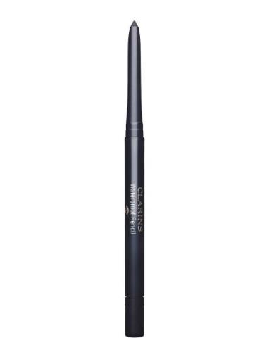Waterproof Eye Pencil 01 Black Tulip Eyeliner Sminke Black Clarins