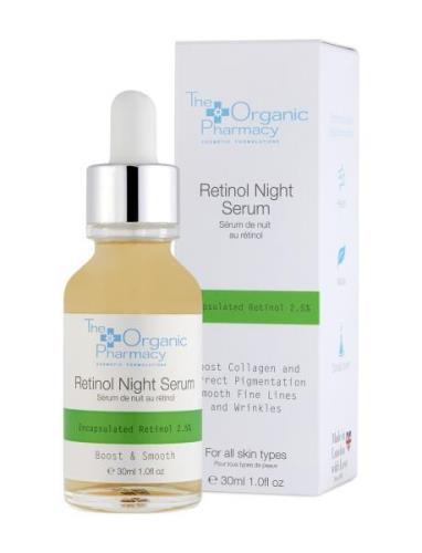Retinol Night Serum Serum Ansiktspleie Nude The Organic Pharmacy