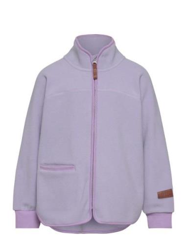 Ulani Outerwear Fleece Outerwear Fleece Jackets Purple Molo