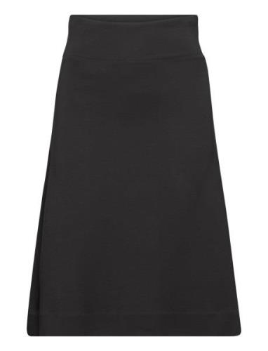 Pannieiw Skirt Knelangt Skjørt Black InWear