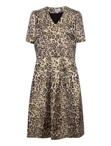 Desmasz Ss Dress Knelang Kjole Multi/patterned Saint Tropez