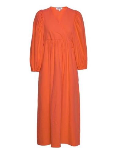 Felice Dress Knelang Kjole Orange EDITED