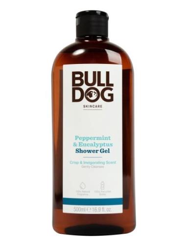 Peppermint & Eucalyptus Shower Gel 500 Ml Dusjkrem Nude Bulldog