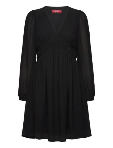 Dresses Light Woven Knelang Kjole Black Esprit Casual