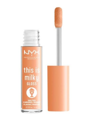 This Is Milky Gloss Lipgloss Sminke Orange NYX Professional Makeup