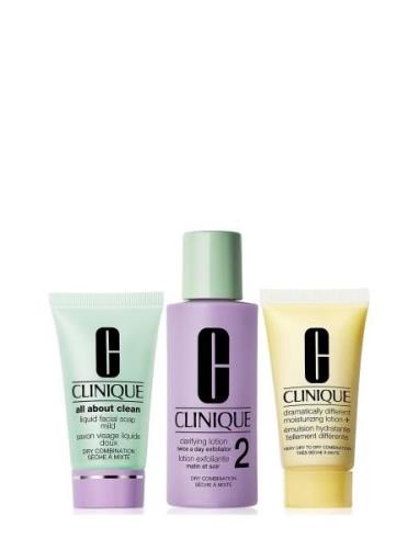 3 Step Skin Type 2 Hudpleiesett Nude Clinique