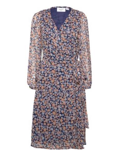 Salvasz Dress Knelang Kjole Multi/patterned Saint Tropez