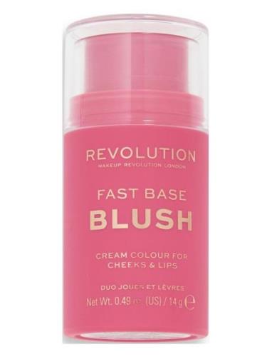 Revolution Fast Base Blush Stick Rose Rouge Sminke Pink Makeup Revolut...