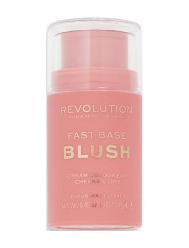 Revolution Fast Base Blush Stick Peach Rouge Sminke Pink Makeup Revolu...