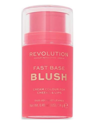 Revolution Fast Base Blush Stick Bloom Rouge Sminke Pink Makeup Revolu...